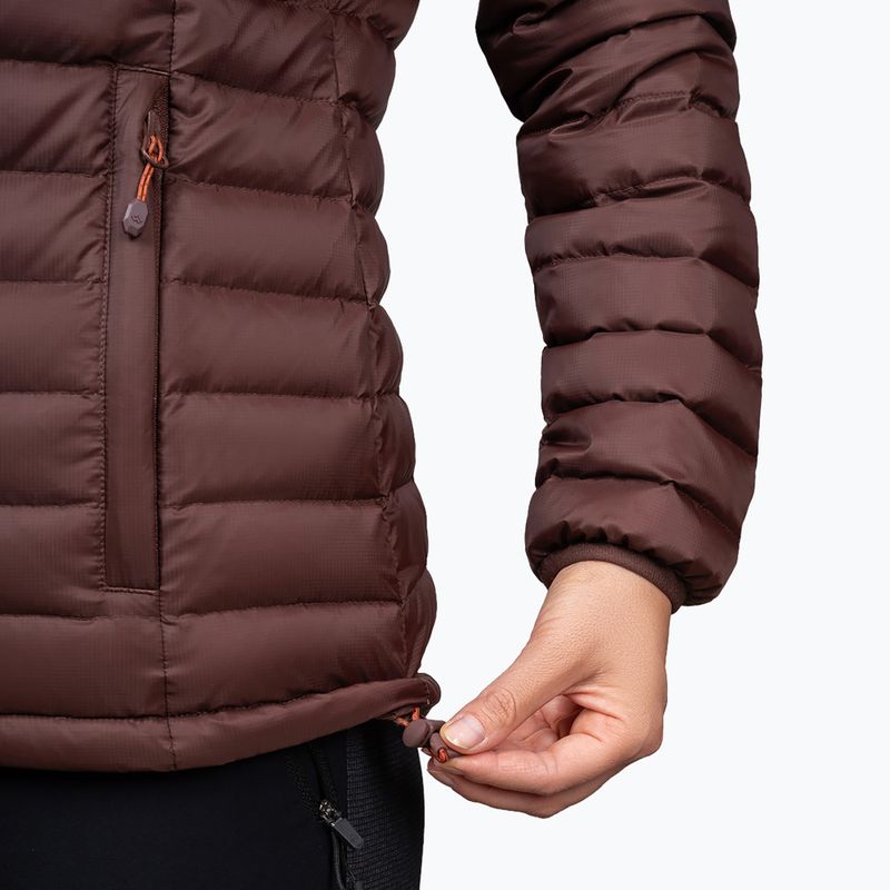 Пуховик жіночий Alpinus Kiruna brown 9
