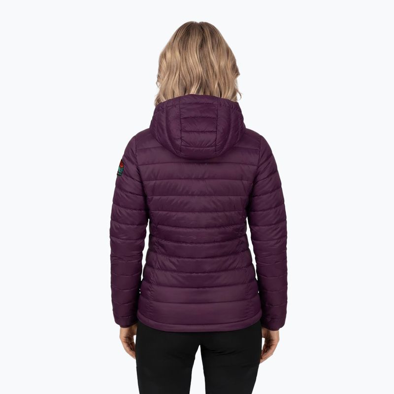Куртка утеплена жіноча Alpinus Tunari dark plum 2