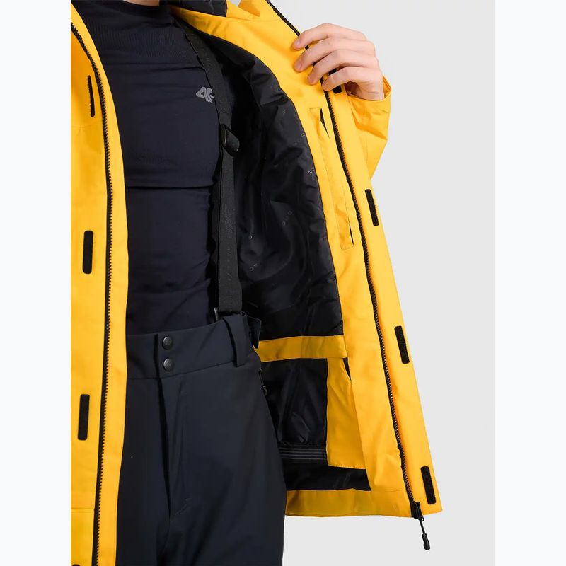 Куртка гірськолижна чоловіча 4F M0793 orange 8