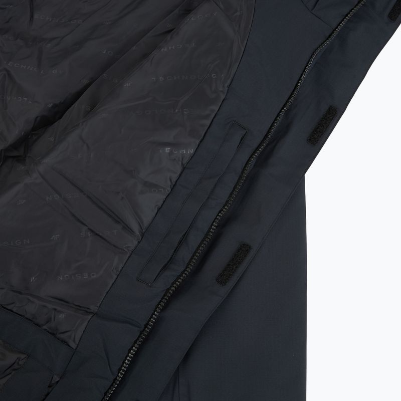 Куртка гірськолижна чоловіча 4F M0793 deep black 6