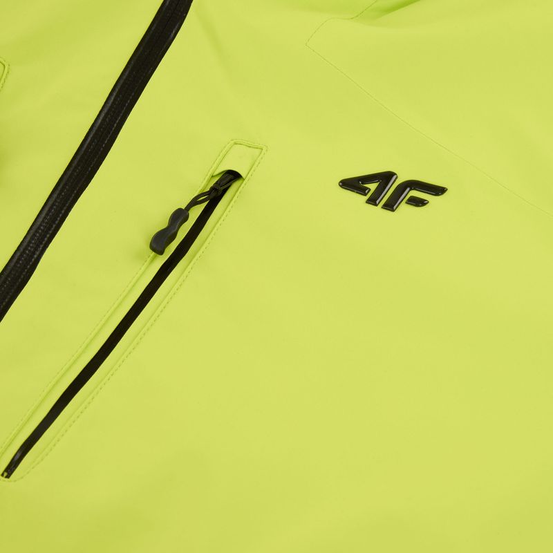 Чоловіча лижна куртка 4F M0997 lime 3