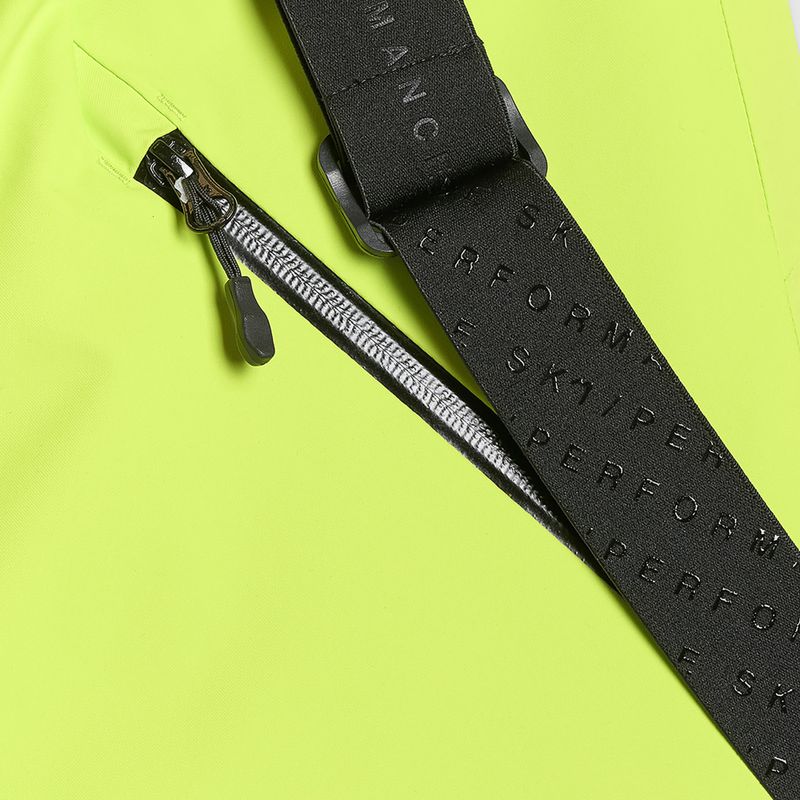 Чоловічі лижні штани 4F Fnk M0902 lime 2