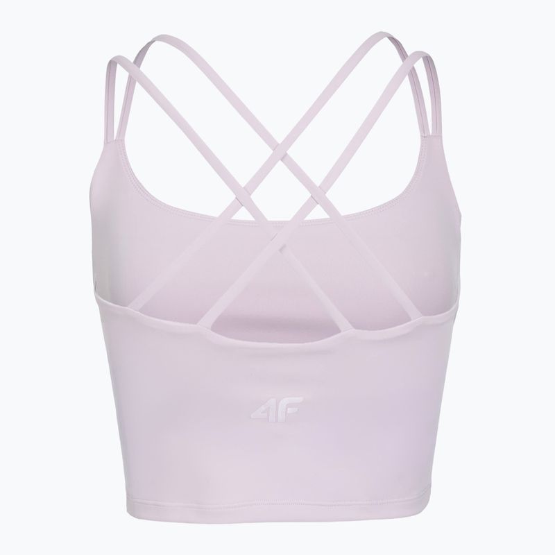 Футболка для тренувань жіноча 4F Solar Punk FNK F0745 light violet 2