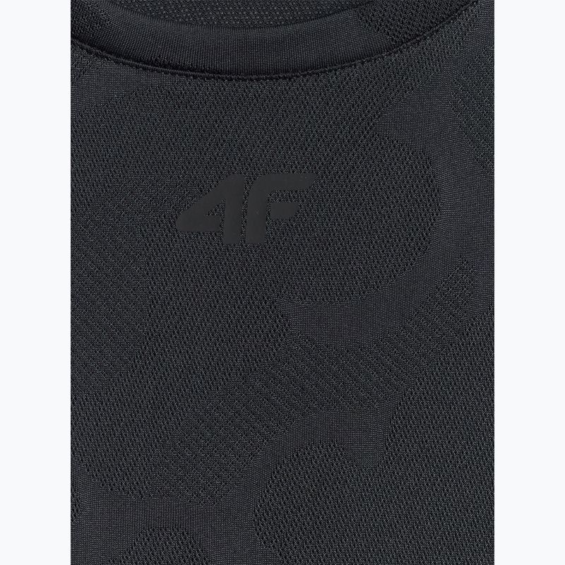 Футболка для тренувань чоловіча 4F Athletic FNK M1777 deep black 2