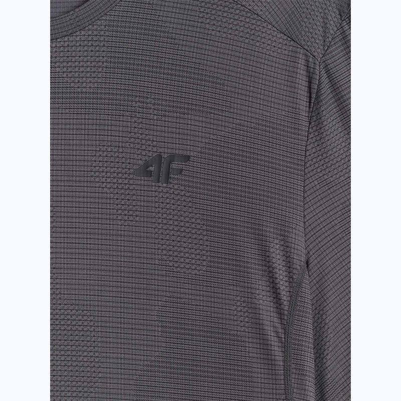 Футболка для тренувань чоловіча 4F Athletic FNK M1778 black allover 2