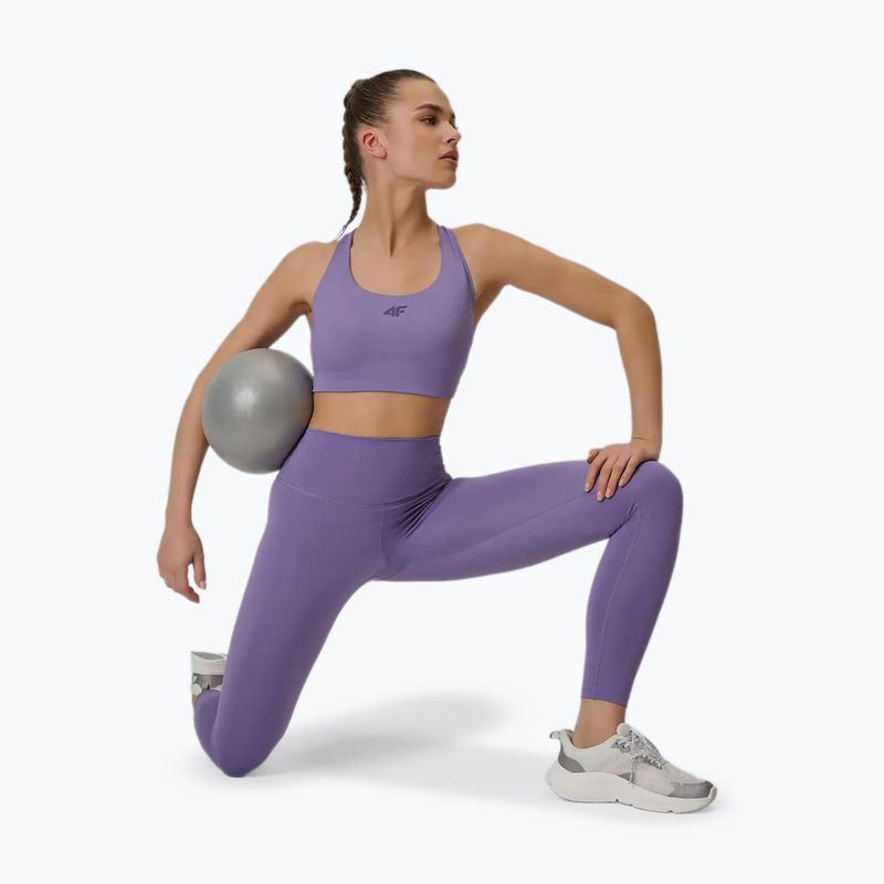 Бюстгальтер для тренувань 4F Multiactive F222 violet 7