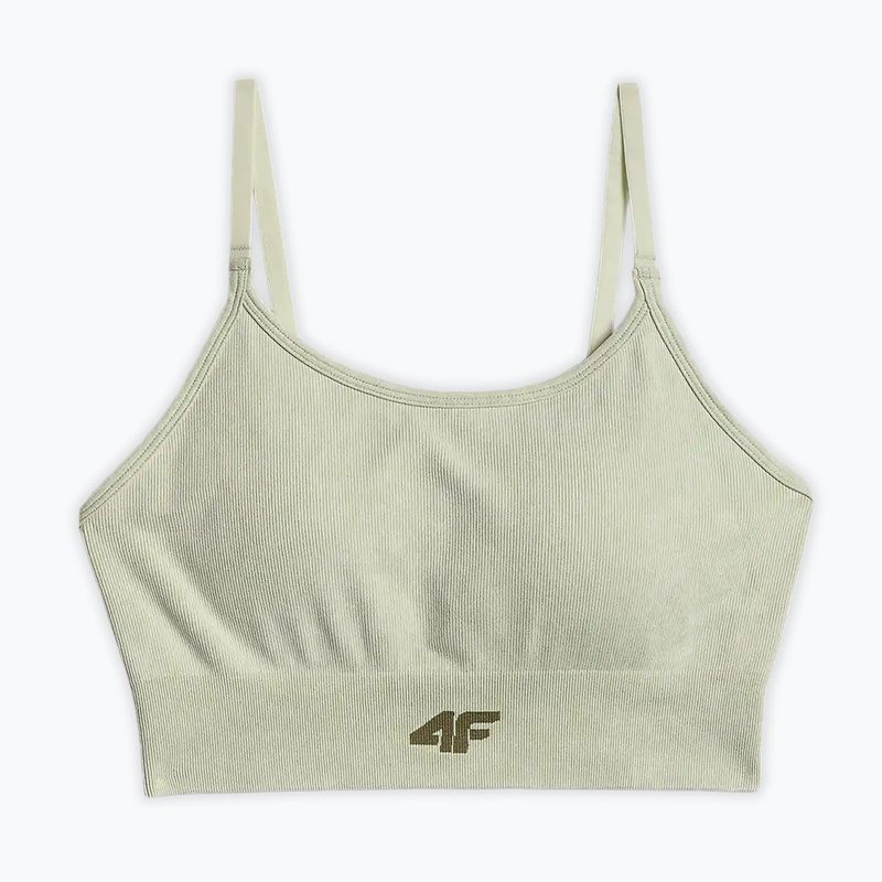 Бюстгальтер для тренувань 4F Solar Punk F203 light green allover 8