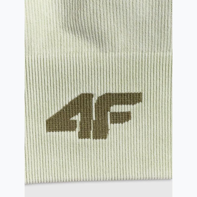 Бюстгальтер для тренувань 4F Solar Punk F203 light green allover 9