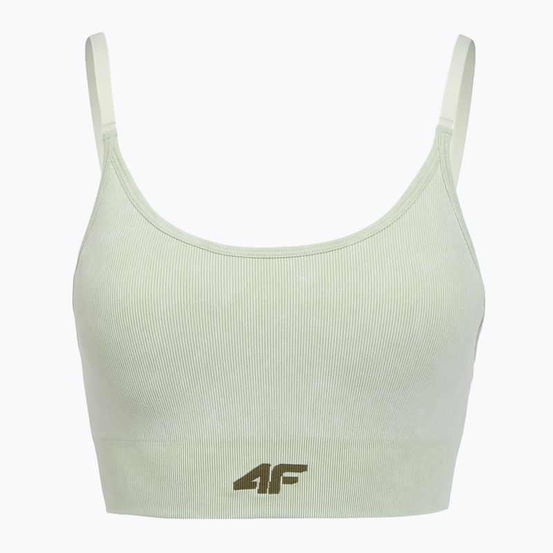 Бюстгальтер для тренувань 4F Solar Punk F203 light green allover 8