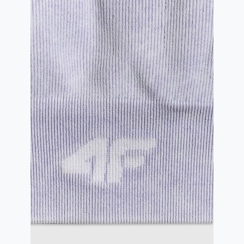 Бюстгальтер для тренувань 4F Solar Punk F203 violet allover 9