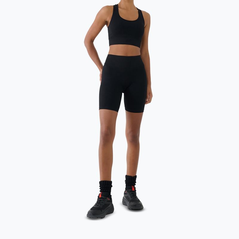 Легінси для тренувань жіночі 4F Multiative FNK F087 deep black 4