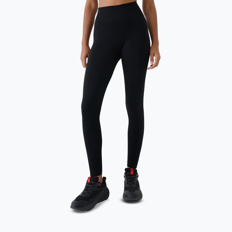 Легінси для тренувань жіночі 4F Multiactive FNK F420 deep black