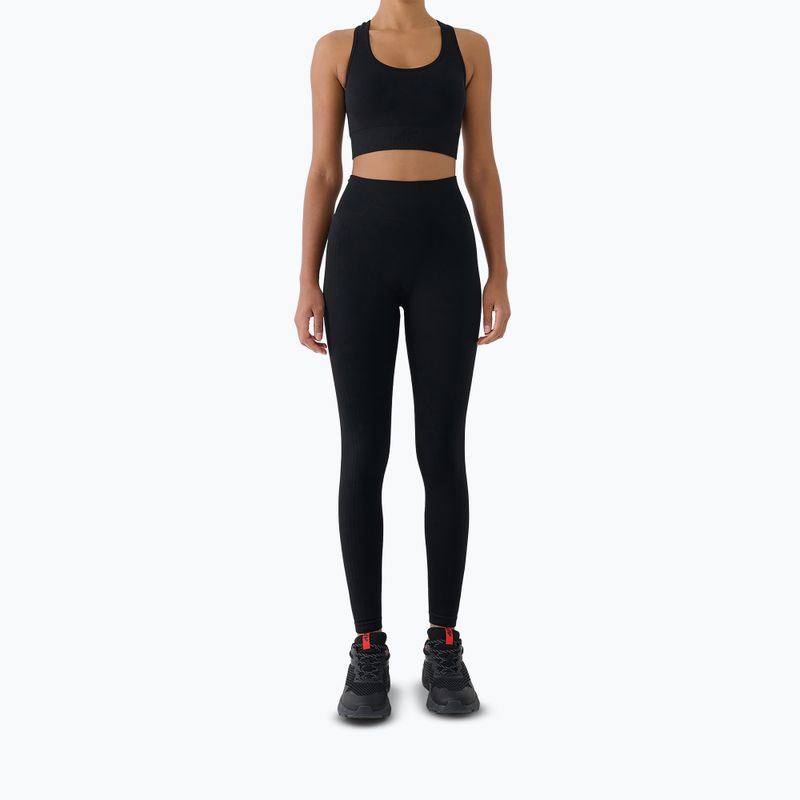 Легінси для тренувань жіночі 4F Multiactive FNK F420 deep black 2