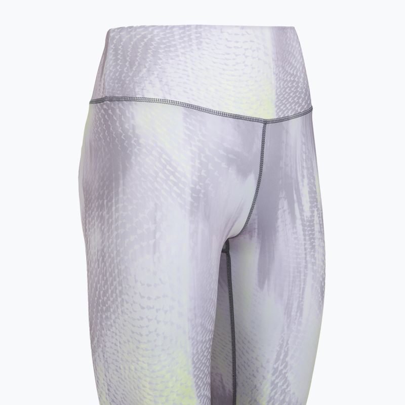 Легінси для тренувань жіночі 4F Solar Punk FNK F454 light yellow allover 9