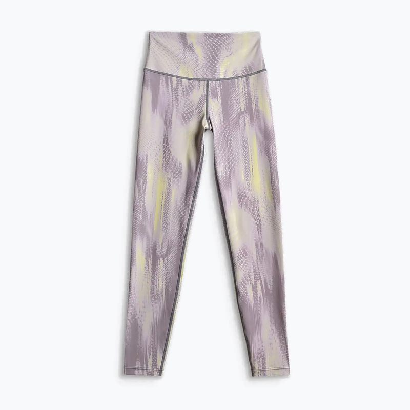 Легінси для тренувань жіночі 4F Solar Punk FNK F454 light yellow allover 7