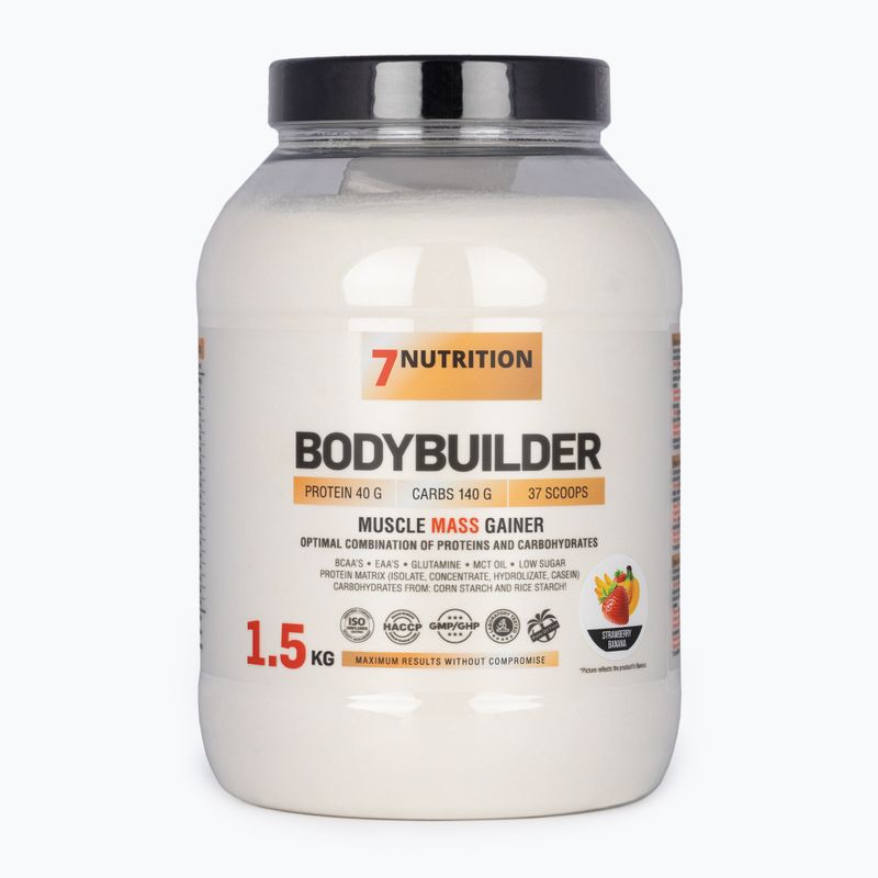 Гейнер 7Nutrition Bodybuilder 1,5кг полуниця-банан 7Nu000359