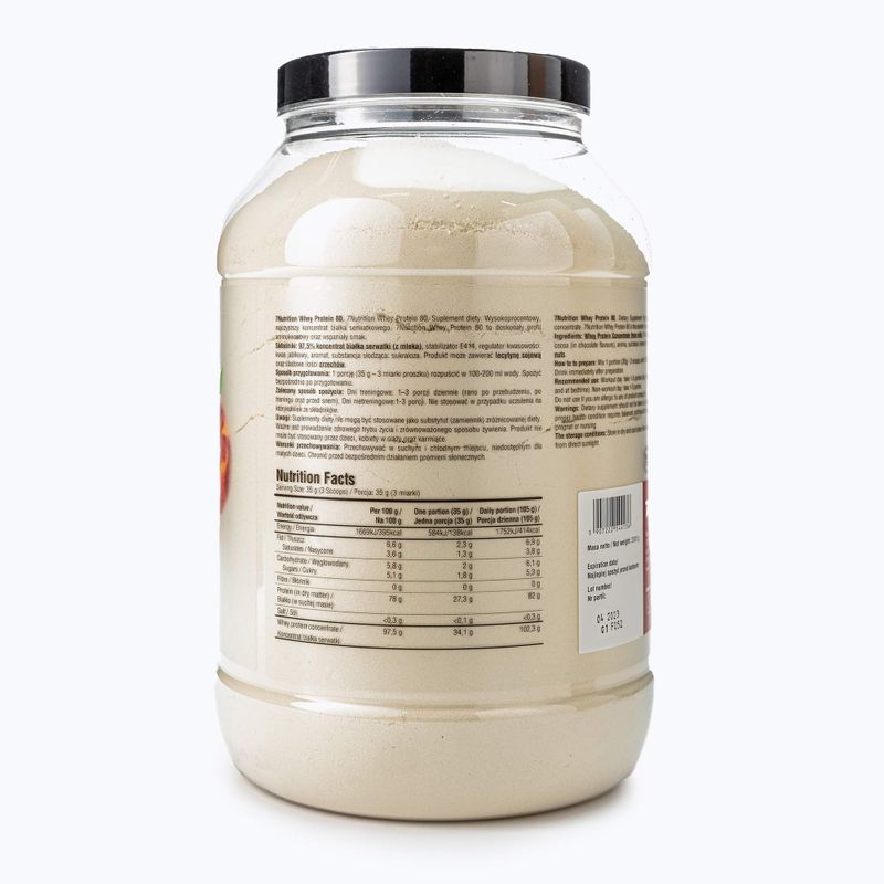 Whey 7Nutrition Protein 80 персик 7Nu000246 2
