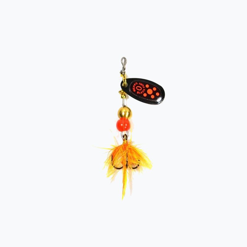 Блешня обертова Mepps Black Fury Mouche чорно-червона 30444700