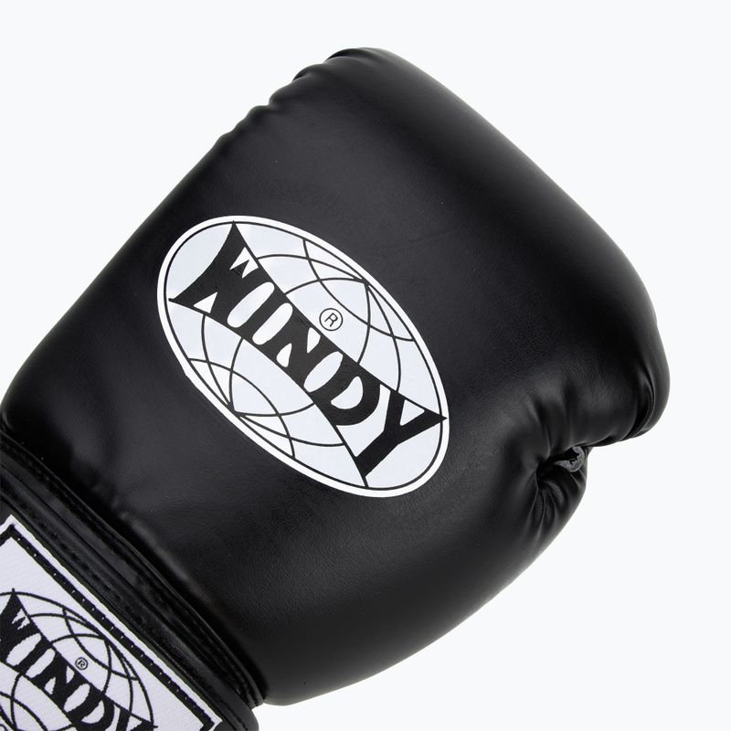 Рукавиці боксерські WINDY Classic Synthetic Leather black 5