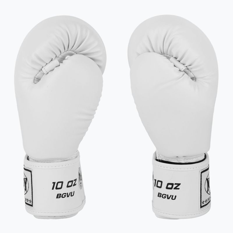 Рукавиці боксерські WINDY Classic Synthetic Leather white 4