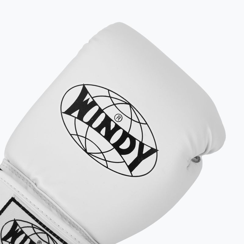 Рукавиці боксерські WINDY Classic Synthetic Leather white 5