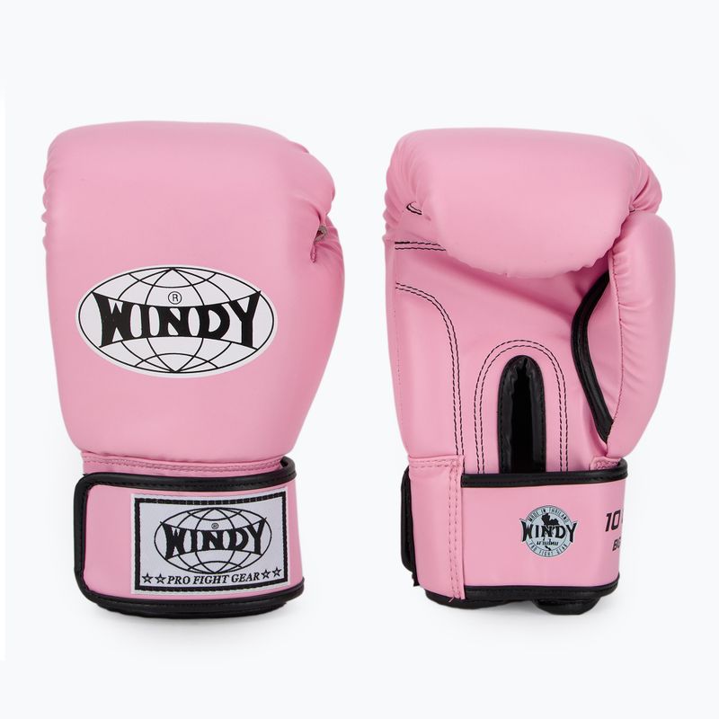 Рукавиці боксерські WINDY Classic Synthetic Leather pink