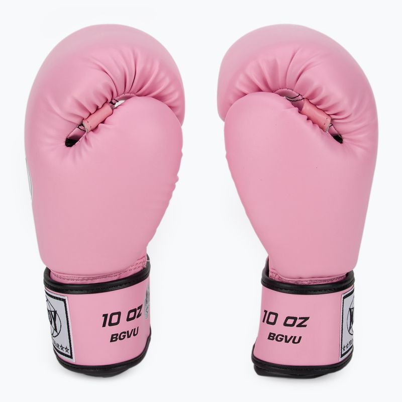 Рукавиці боксерські WINDY Classic Synthetic Leather pink 4