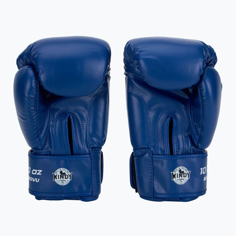 Рукавиці боксерські WINDY Classic Synthetic Leather blue 3