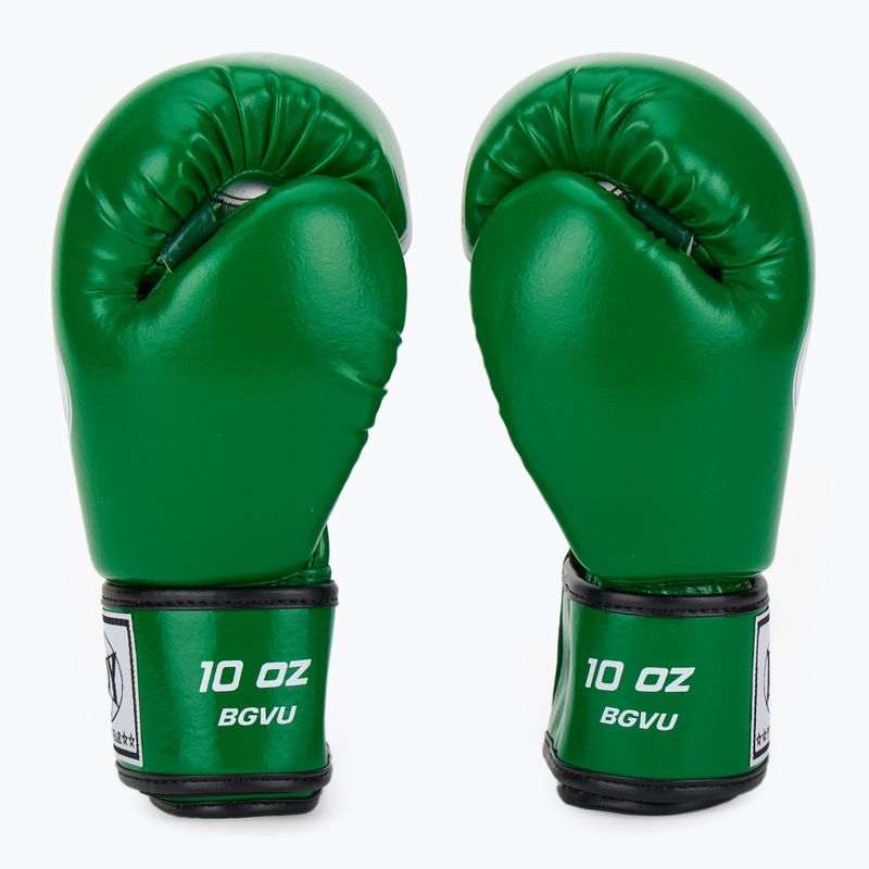 Рукавиці боксерські WINDY Classic Synthetic Leather green 4