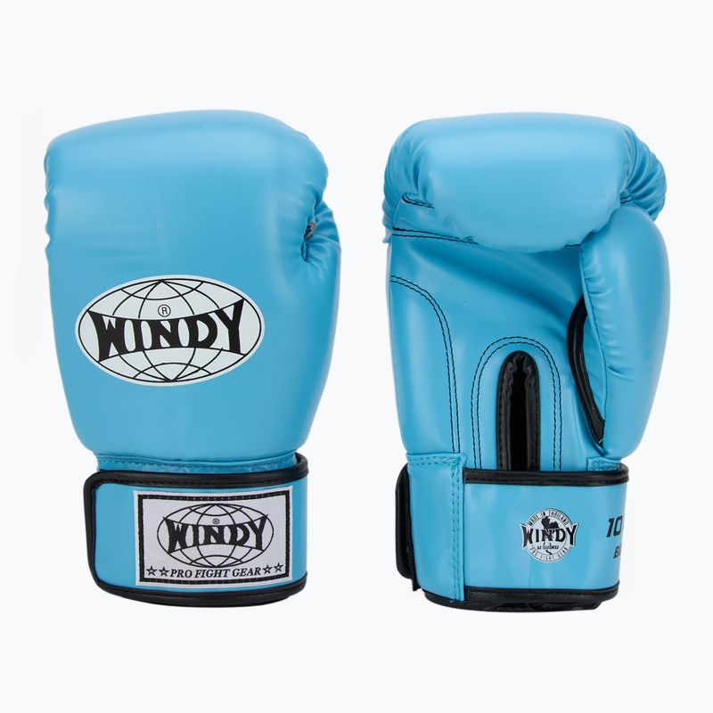Рукавиці боксерські WINDY Classic Synthetic Leather sky blue