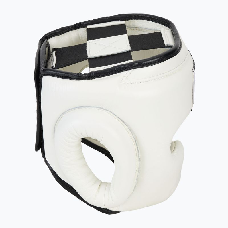 Шолом боксерський WINDY Genuine Leather white 2