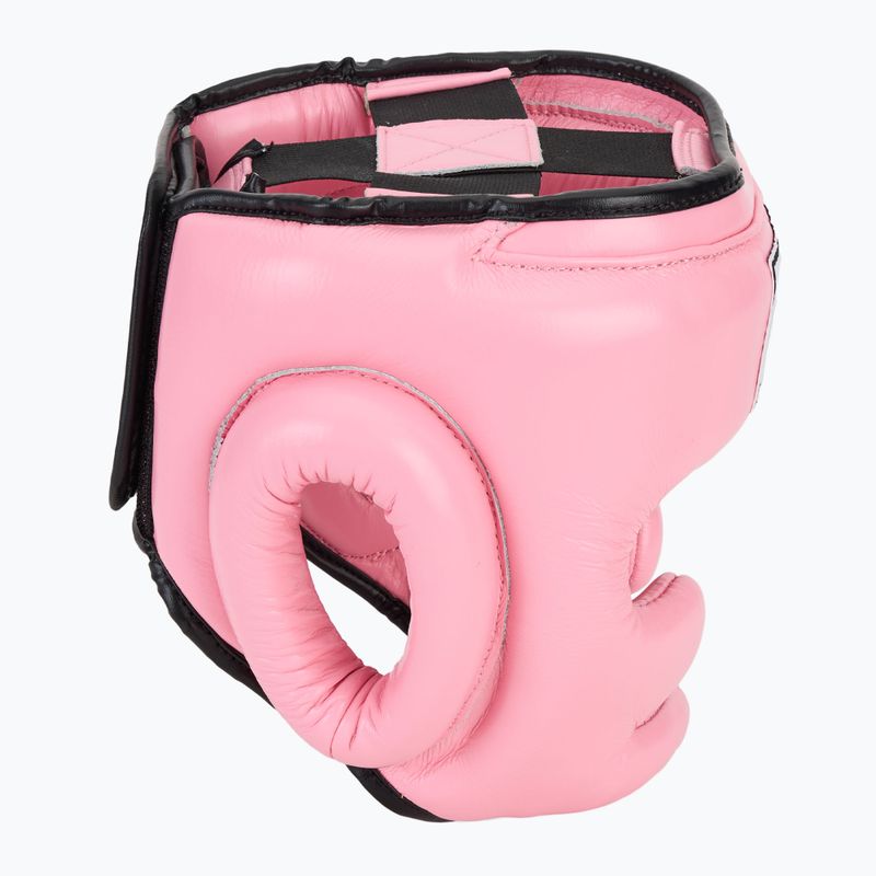 Шолом боксерський WINDY Genuine Leather pink 2