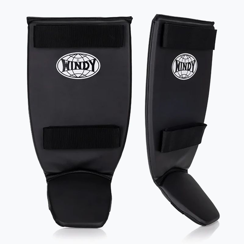 Захист гомілок та стоп WINDY Classic Double Strap black 8