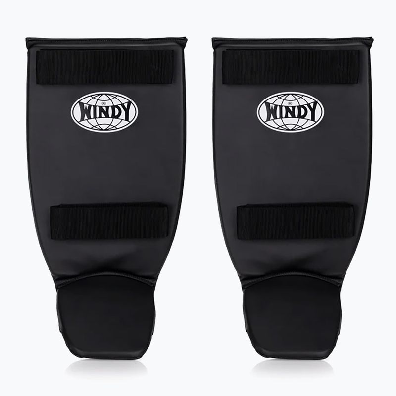Захист гомілок та стоп WINDY Classic Double Strap black 9