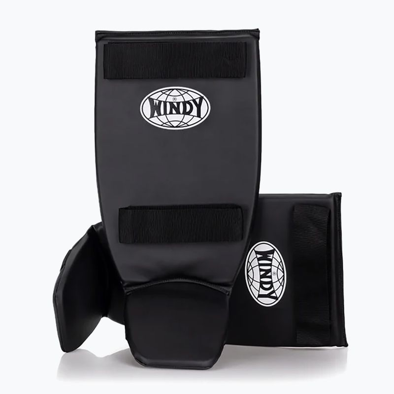 Захист гомілок та стоп WINDY Classic Double Strap black 10