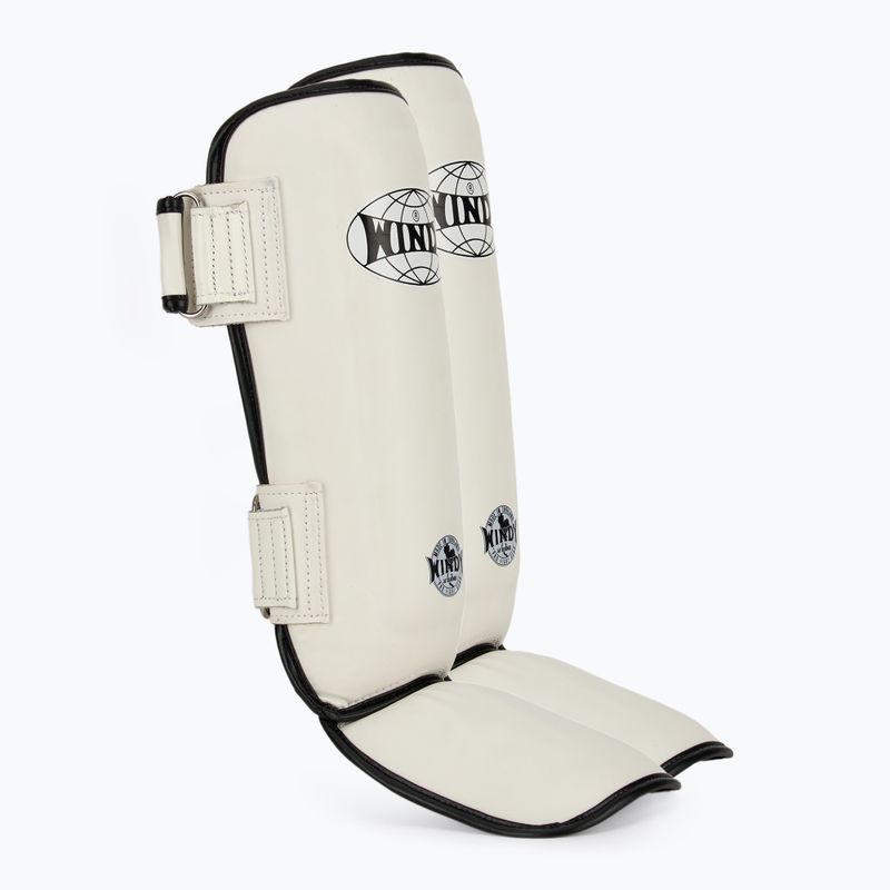 Захист гомілок та стоп WINDY Classic Double Strap white