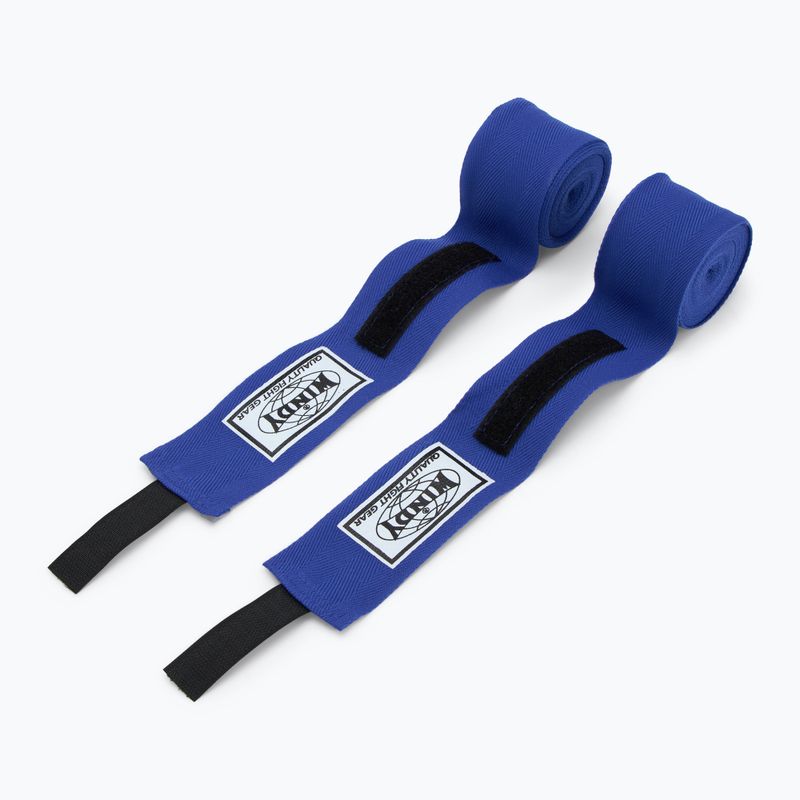 Бинти боксерські Windy HW-2 450 см blue 2
