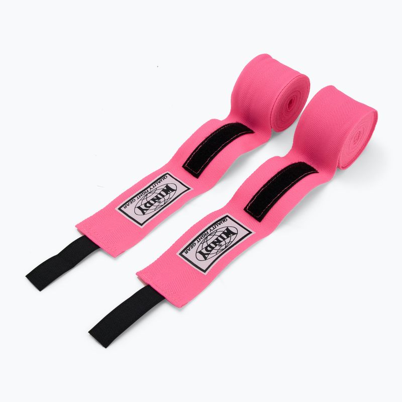 Бинти боксерські Windy HW-2 450 см pink 2