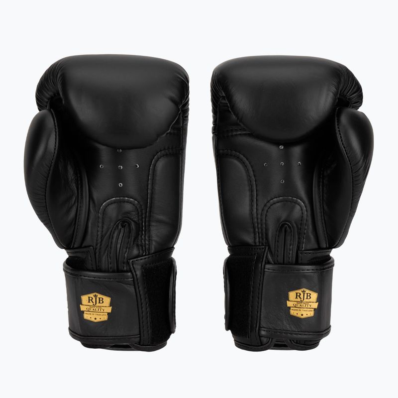 Рукавиці боксерські RAJA BOXING Single Standard Genuine Leather black 4