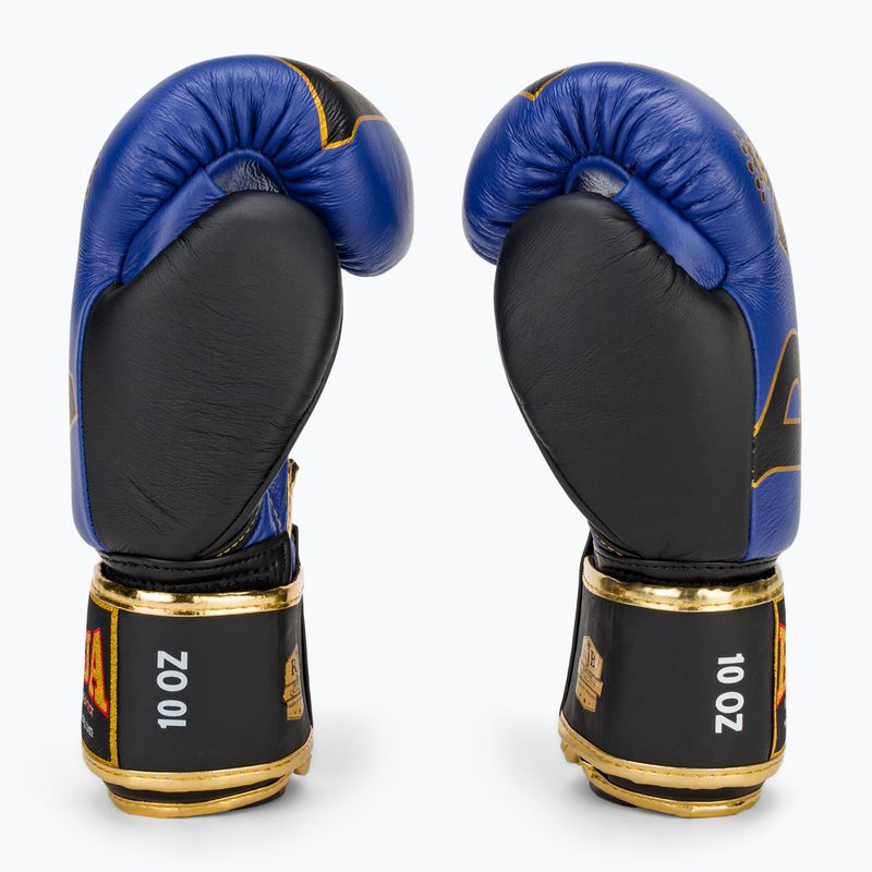 Рукавиці боксерські RAJA BOXING Origin Standard Genuine Leather blue 4