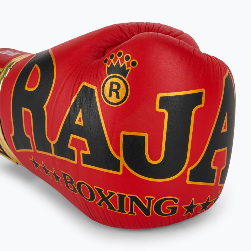 Рукавиці боксерські RAJA BOXING Origin Standard Genuine Leather red 5
