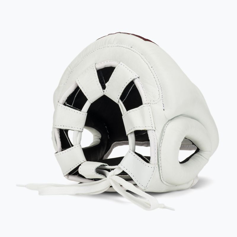 Шолом боксерський RAJA BOXING Genuine Leather white 6