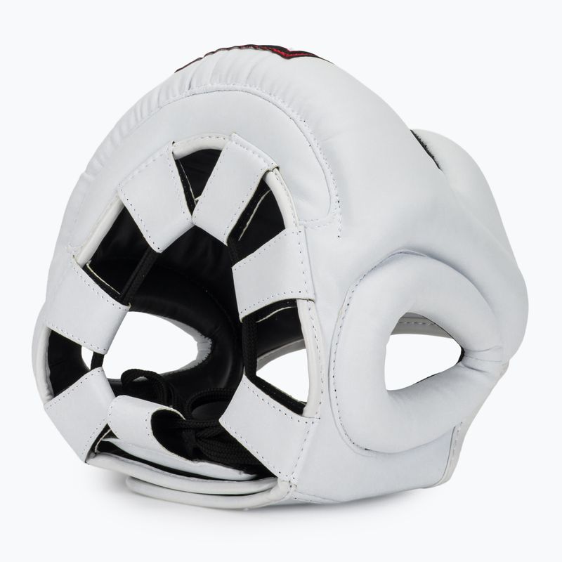 Шолом боксерський RAJA BOXING Semi Leather white 6