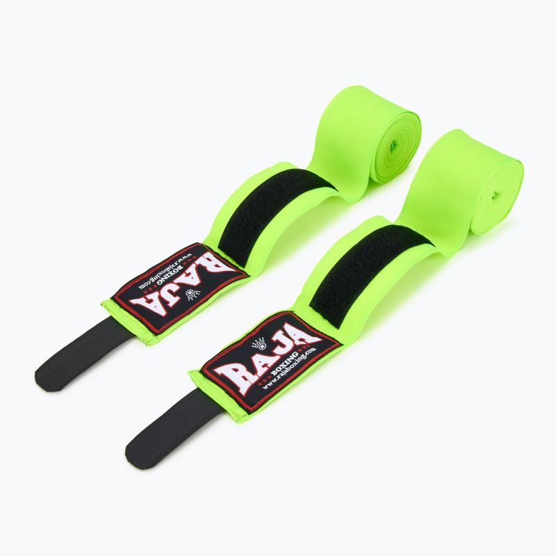Бинти боксерські RAJA BOXING RHW 450 см green 2