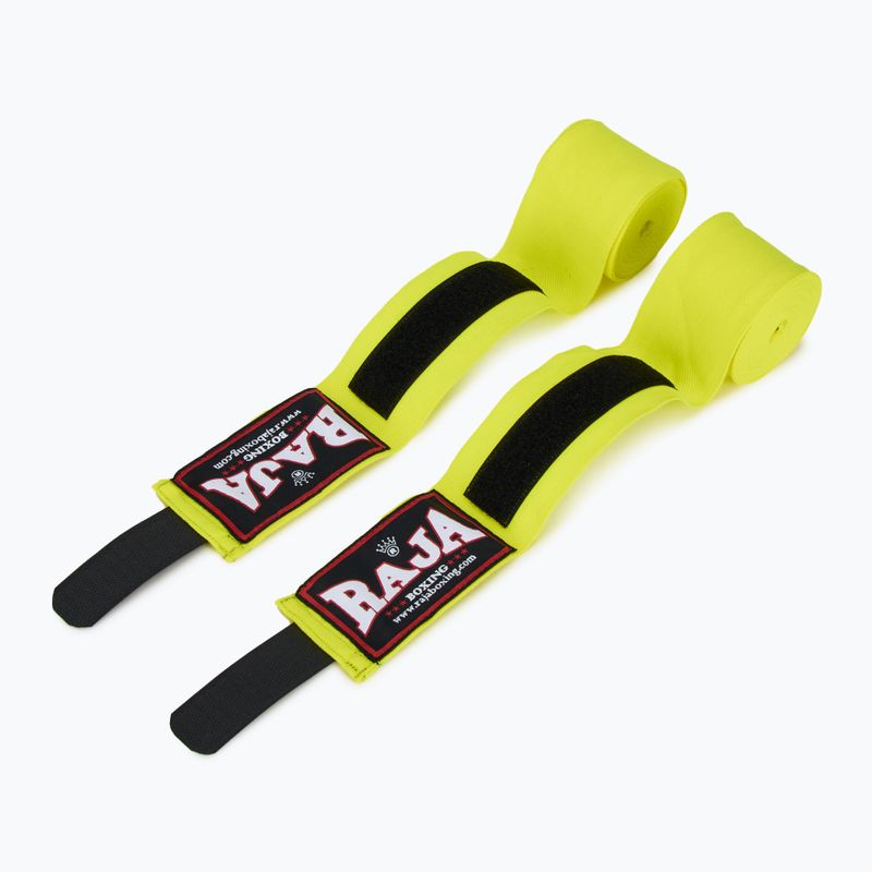 Бинти боксерські RAJA BOXING RHW 450 см yellow 2