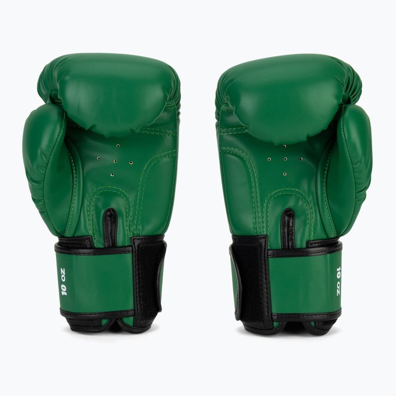 Рукавиці боксерські RAJA BOXING Single Semi Leather green 3