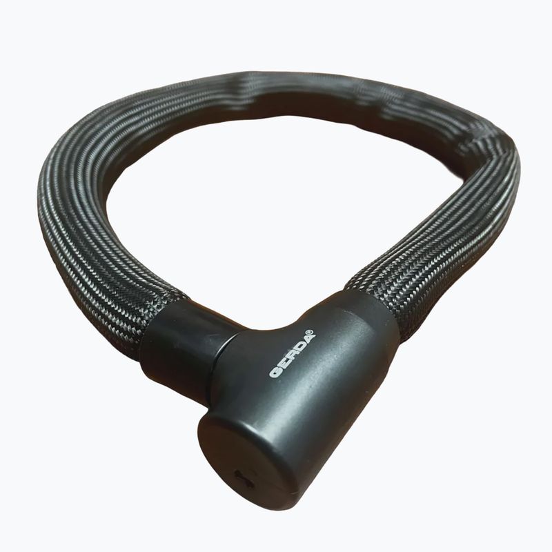 Замок велосипедний GERDA Contra Memo 900/6 black chain 2
