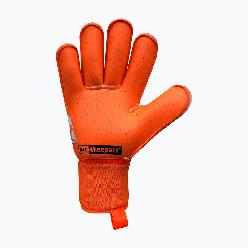 Рукавиці воротарські дитячі 4keepers Force V 2.20 RF білі/помаранчеві 6