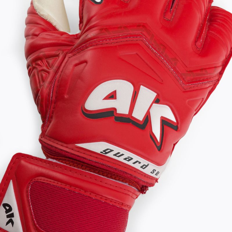 4keepers Воротарські рукавиці Guard Cordo MF червоні 3