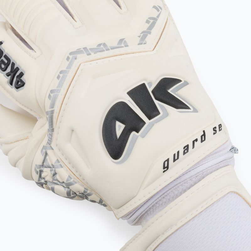 Рукавиці воротарські 4keepers Guard Classic MF білі/чорні 3